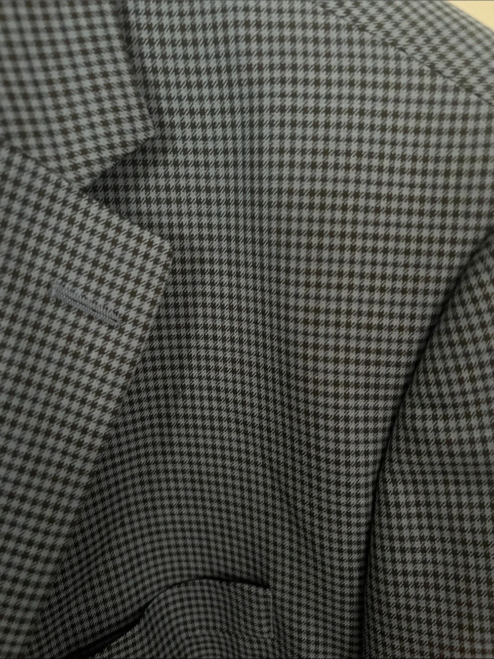 Peter Millar Blue & Gray Micro-Check Sport Coat